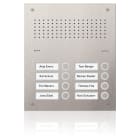 SCHNEIDER ELECTRIC - Acero pur Edelstahl-Türstation Audio, 8 WE, Edelstahl
