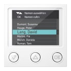 SCHNEIDER ELECTRIC - Portier Displaymodul, weiß