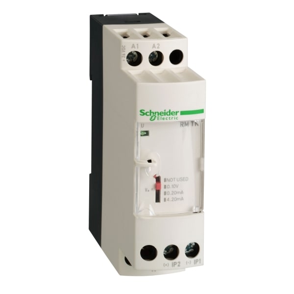 SCHNEIDER ELECTRIC - Messumformer Thermoelement Typ K, 0-1200°C/32-2192°F, 0-10 V/0-20 mA/4-20 mA