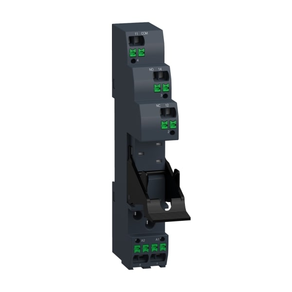 SCHNEIDER ELECTRIC - Push-In Sockel für Interface-Relais RSB1, getrennte Kontakt-Anordnung, 12A, 250V