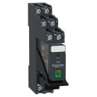 SCHNEIDER ELECTRIC - Zelio RXG Relais mit LTB + LED und Sockel, 2 Wechsler, 5A 24VAC mit Varistor