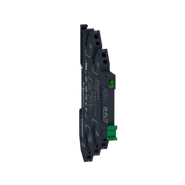 SCHNEIDER ELECTRIC - Halbleiterrelais im Sockel, E: 16-30 VDC, A: 1-24 VDC/3,5 A, gleichs, Federzugk