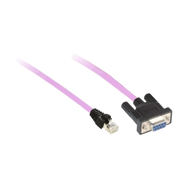 SCHNEIDER ELECTRIC - CANopen Anschlusskabel, RJ45, 9pol SUB-D-Buchse, Kabellänge 50 cm