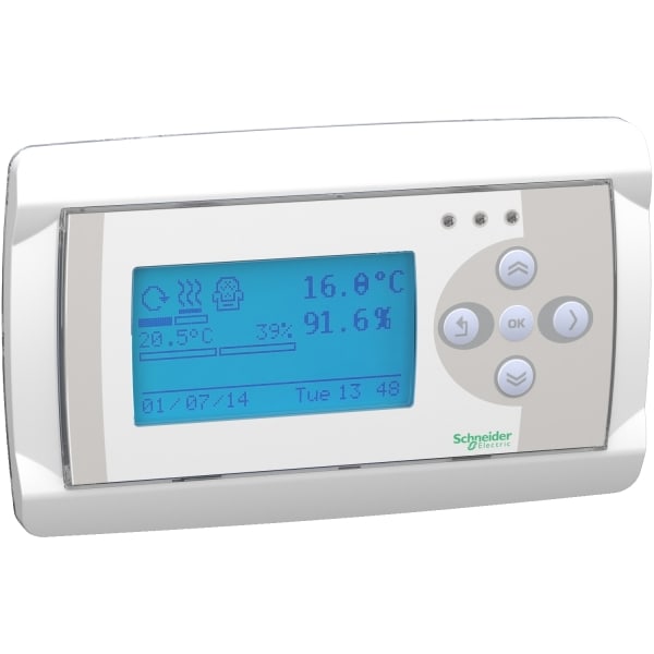 SCHNEIDER ELECTRIC - SPS-Steuerung, Modicon M171 Performance, Display, 3 E/A, Ethernet, Modbus, BACnet, 24 VAC/DC, Tafeleinbau, NTC
