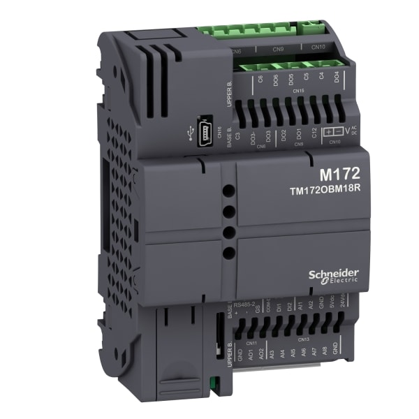 SCHNEIDER ELECTRIC - SPS-Steuerung, Modicon M172 Optimized, 18 E/A, Ethernet, Modbus, BACnet, 24 VAC/DC