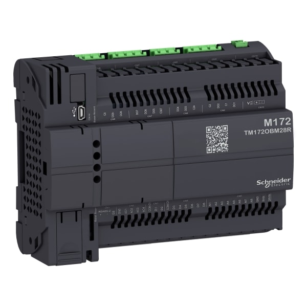 SCHNEIDER ELECTRIC - SPS-Steuerung, Modicon M172 Optimized, 28 E/A, Ethernet, Modbus, BACnet, 24 VAC/DC
