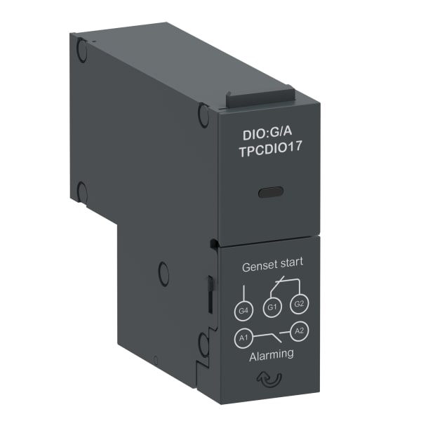 SCHNEIDER ELECTRIC - Funktionsmodul, TransferPacT, Aggregatstart und -alarm, Ausgangssignal