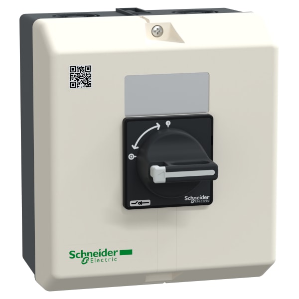 SCHNEIDER ELECTRIC - Hauptschalter, 3p, 690V, 50A, +Aufbaugehäuse, Griff schwarz abschließbar