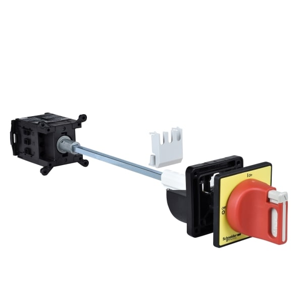 SCHNEIDER ELECTRIC - Not-Aus/Hauptschalter, Zwischenbau, 3p, 690V, 12A, Griff rot abschließbar