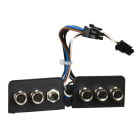 SCHNEIDER ELECTRIC - 2 Einschübe jeweils 2x M8-Buchse E/A-Signale und 1x M8-Stecker STO, intergrierte Antriebe Lexium ILx