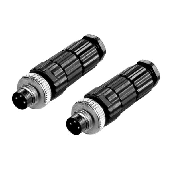 SCHNEIDER ELECTRIC - Stecker-Set für Kabel für E/A-Signale, M8-Stecker, 3-polig, 2 Stück