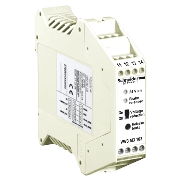 SCHNEIDER ELECTRIC - Haltebremsen-Controller zur Ansteuerung der Haltebremse, Lexium 28, Leistung 50 W, Versorgung 24 VDC