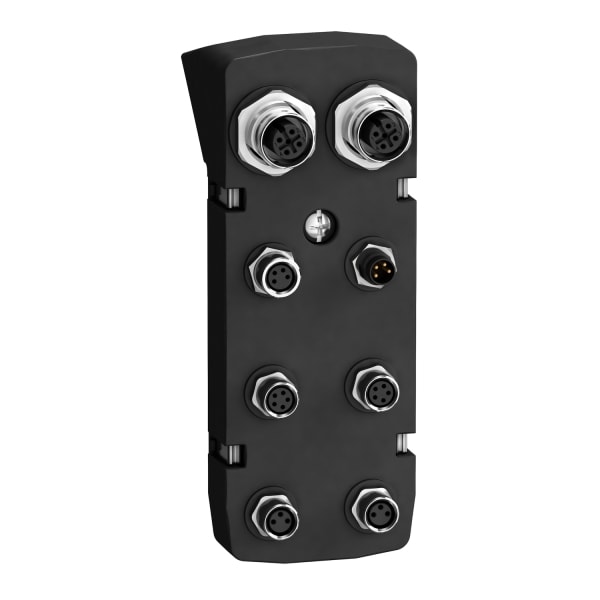 SCHNEIDER ELECTRIC - Anschlussmodul EtherCAT/EtherNet, 4Eingänge 2Ausgänge Source, STO, Stecker, Lexium 32i