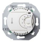 SCHNEIDER ELECTRIC - Elektronischer Temperatur- Regler mit Zentralplatte weiss RENOVA