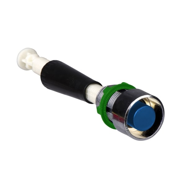 SCHNEIDER ELECTRIC - Manueller Überlast-Rückstelltaster, Harmony XB4, Metall, 22mm, blau, tastend, 30-130mm