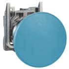 SCHNEIDER ELECTRIC - Pilzdrucktaster, Harmony XB4, Metall, 22mm, blau, tastend, 1S, ATEX
