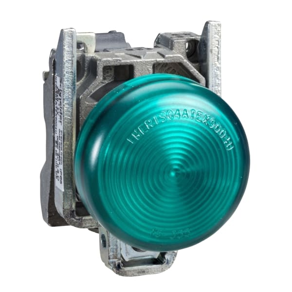 SCHNEIDER ELECTRIC - Leuchtmelder, rd. Ø 22, IP65 -grün, Integral LED, 24-120V, Schr.kl., ATEX