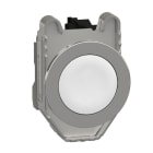 SCHNEIDER ELECTRIC - Drucktaster, Harmony XB4F, Metall, 30mm, weiß, unbeschriftet, tastend, Schraubklemme, 1S