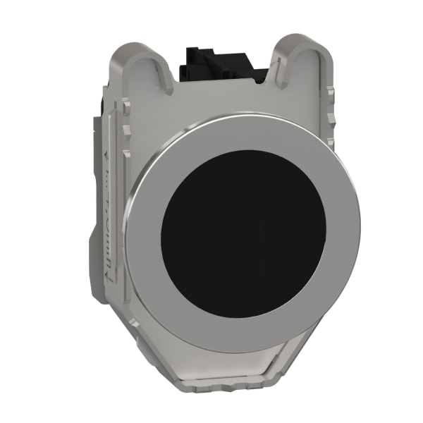 SCHNEIDER ELECTRIC - Drucktaster, Harmony XB4F, Metall, 30mm, schwarz, unbeschriftet, tastend, Schraubklemme, 1S