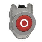 SCHNEIDER ELECTRIC - Drucktaster, Harmony XB4F, Metall, 30mm, rot, beschriftet O, tastend, Schraubklemme, 1Ö