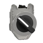 SCHNEIDER ELECTRIC - Wahlschalter, Harmony XB4F, Metall, 30mm, schwarz, 2 Stellungen, rastend, 1S