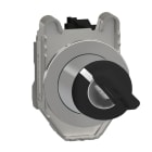 SCHNEIDER ELECTRIC - Schlüsselschalter, Harmony XB4F, Metall, 30mm, schwarz, 2 Stellungen, rastend, Ronis 455, 1S