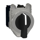 SCHNEIDER ELECTRIC - Wahlschalter, Harmony XB4F, Metall, 30mm, schwarz, 3 Stellungen, Mitte rastend, Rechts Links tastend, 2S