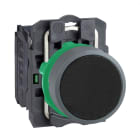 SCHNEIDER ELECTRIC - Drucktaster, Harmony XB5, Kunststoff, hellgrau, schwarz, unbeschriftet, 22mm, tastend, 1S