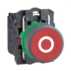 SCHNEIDER ELECTRIC - Drucktaster, Harmony XB5, Kunststoff, hellgrau, rot, beschriftet O, 22mm, tastend, 1Ö