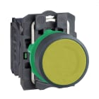 SCHNEIDER ELECTRIC - Drucktaster, Harmony XB5, Kunststoff, gelb, unbeschriftet, 22mm, tastend, 1S