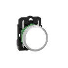 SCHNEIDER ELECTRIC - Leuchtmelder, Harmony XB5, Kunststoff, weiß, 22mm, universelle LED, glatte Kalotte, 24V ACDC