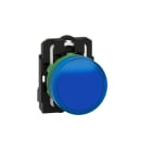 SCHNEIDER ELECTRIC - Leuchtmelder, Harmony XB5, Kunststoff, blau, 22mm, universelle LED, glatte Kalotte, 110-120V AC