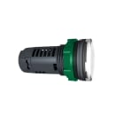 SCHNEIDER ELECTRIC - Leuchtmelder, Harmony XB5, Kunststoff, Monoblock, weiß, 22mm, universelle LED, glatte Kalotte, 230-240V AC