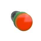 SCHNEIDER ELECTRIC - Leuchtmelder, Harmony XB5, Kunststoff, Monoblock, orange, 22mm, universelle LED, glatte Kalotte, 230-240V AC
