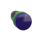 SCHNEIDER ELECTRIC - Leuchtmelder, Harmony XB5, Kunststoff, Monoblock, blau, 22mm, universelle LED, glatte Kalotte, 230-240V AC
