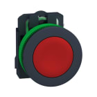 SCHNEIDER ELECTRIC - Drucktaster, Harmony XB5F, Kunststoff, antimikrobiell, rot, unbeschriftet, 30mm, tastend, 1Ö