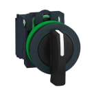 SCHNEIDER ELECTRIC - Wahlschalter, Harmony XB5F, Kunststoff, schwarz, 3 Stellungen, langer Knebel, 30mm, rastend, 2S