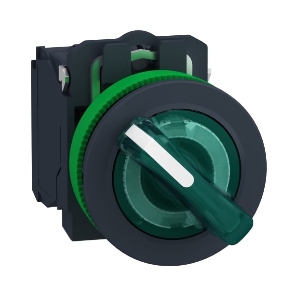 SCHNEIDER ELECTRIC - Leuchtwahlschalter, Harmony XB5F, Kunststoff, 30mm, Komplettgerät, kundenspezifisch via Konfigurator