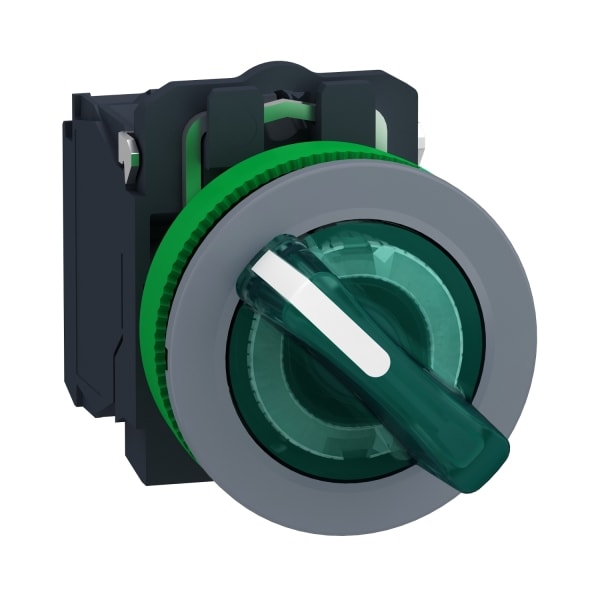 SCHNEIDER ELECTRIC - Leuchtwahlschalter, Harmony XB5F, Kunststoff, 30mm, Komplettgerät, kundenspezifisch via Konfigurator