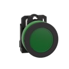 SCHNEIDER ELECTRIC - Leuchtmelder, Harmony XB5F, Kunststoff, antimikrobiell, grün, 30mm, universelle LED, glatte Kalotte, 110-120V AC