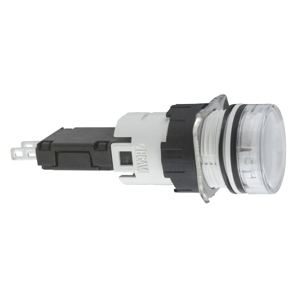 SCHNEIDER ELECTRIC - Leuchtmelder, Ø 22, rund, IP 65, weiß, Integral LED, 24 V, Stecker
