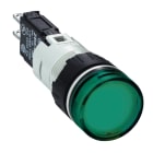 SCHNEIDER ELECTRIC - Leuchtmelder, Ø 22, rund, IP 65, grün, Integral LED, 24 V, Stecker