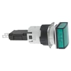 SCHNEIDER ELECTRIC - Leuchtmelder, Ø 16, quadratisch, IP 65, grün, Integral LED, 24 V, Stecker