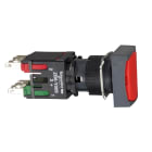 SCHNEIDER ELECTRIC - Drucktaster, rot Ø 16, flach, o. Rastung, 1S+1Ö