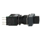 SCHNEIDER ELECTRIC - Wahlschalter Ø 16, 2 Stellungen, schwarz, 1S