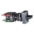 SCHNEIDER ELECTRIC - Wahlschalter, schwarz Ø 16 Knebel 2 Stellungen, 1S+1Ö