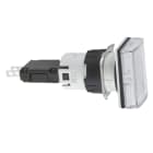 SCHNEIDER ELECTRIC - Leuchtmelder, Ø 16, rechteckig, IP 65, weiß, Integral LED, 24 V, Stecker