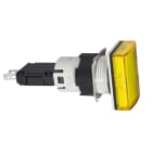 SCHNEIDER ELECTRIC - Leuchtmelder, Ø 16, rechteckig, IP 65, gelb, Integral LED, 24 V, Stecker