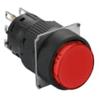 SCHNEIDER ELECTRIC - Leuchtdrucktaster, rot Ø 16, flach, o. Rastung, 24 V, 1W