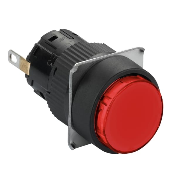 SCHNEIDER ELECTRIC - Leuchtmelder, rund Ø 16, IP 65, rot, Integral LED, 24 V, Stecker